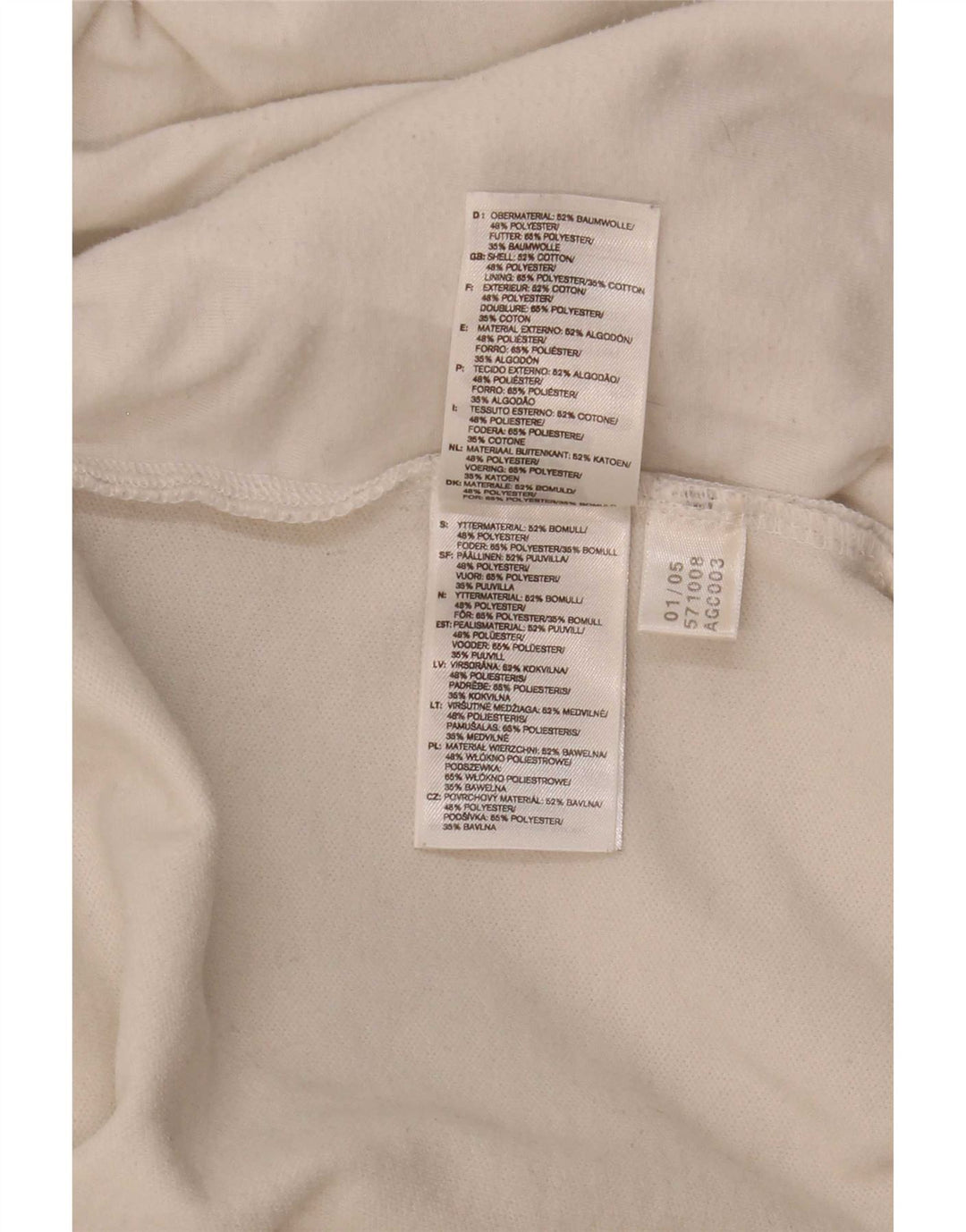 Adidas Veste de survêtement graphique pour femme UK 10 Petit colorblock blanc