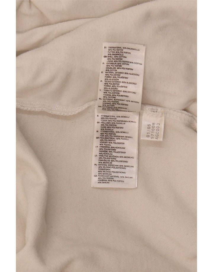 Adidas Veste de survêtement graphique pour femme UK 10 Petit colorblock blanc