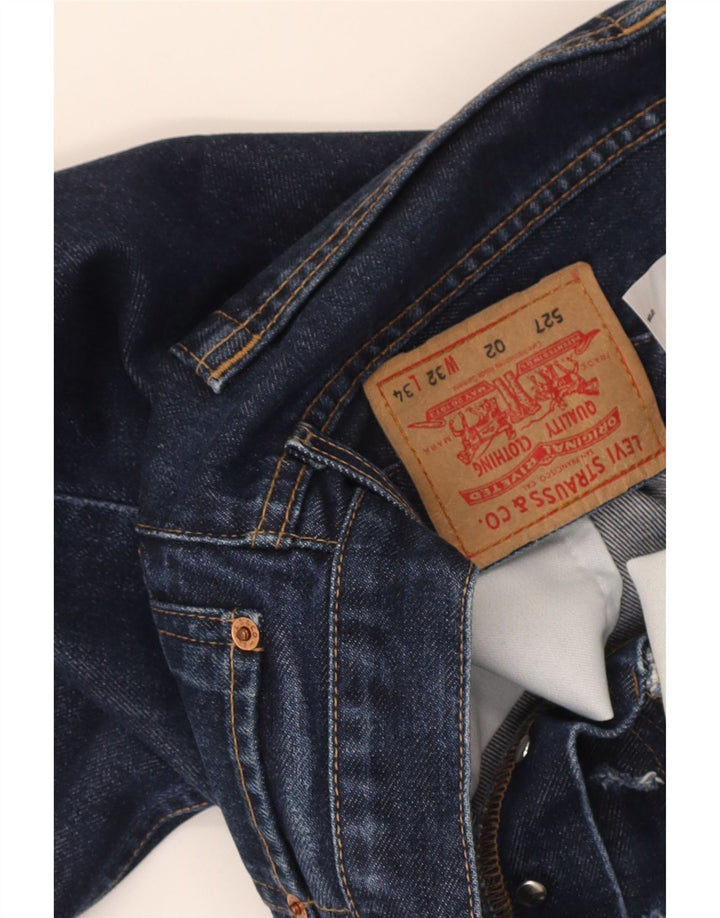 Levi's Jean 527 Bootcut Homme Bleu Marine Coton W32 L27