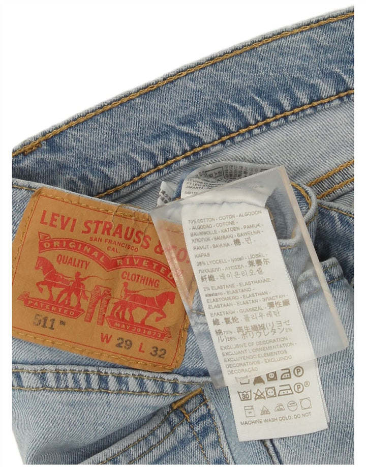 Levi's Jean 511 Tapered Homme Bleu Coton W29 L32