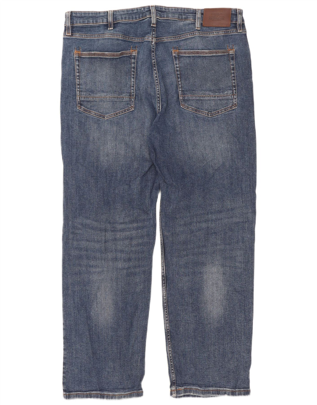 Marks & Spencer Jean droit homme SW38 L31 bleu coton