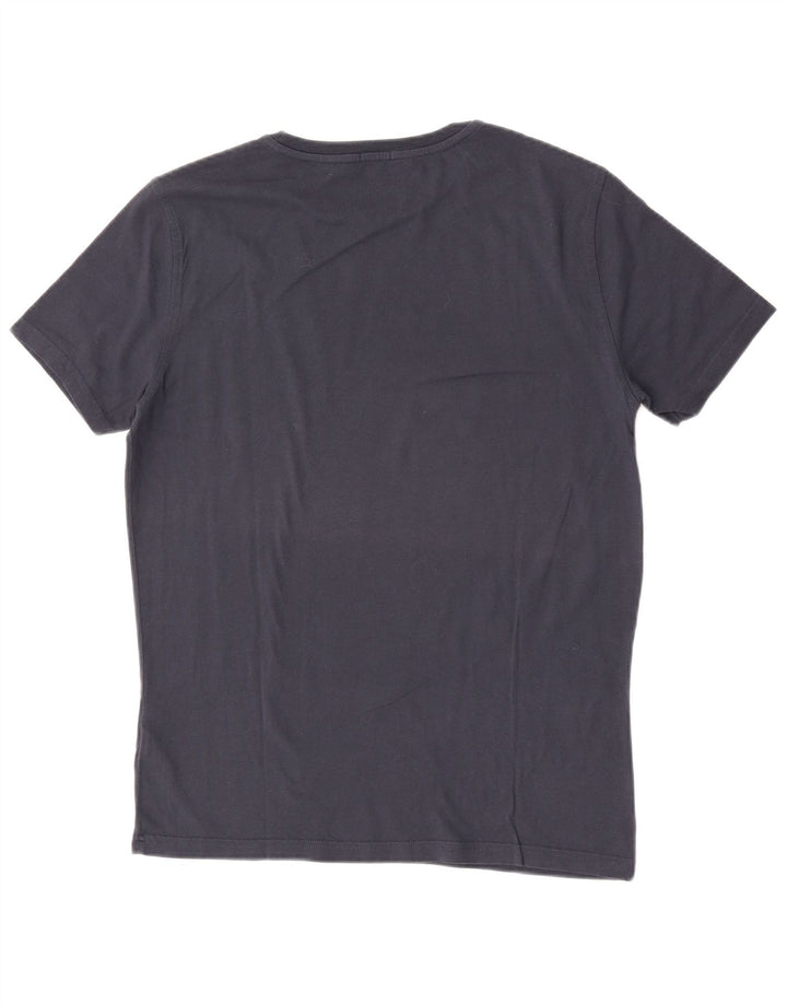Tommy Hilfiger T-Shirt Homme Bleu Marine Moyen Coton