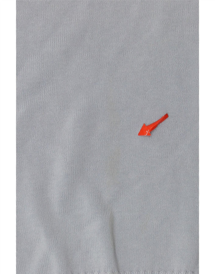 Brooksfield Pull col V pour femme IT 48 XL Bleu Coton