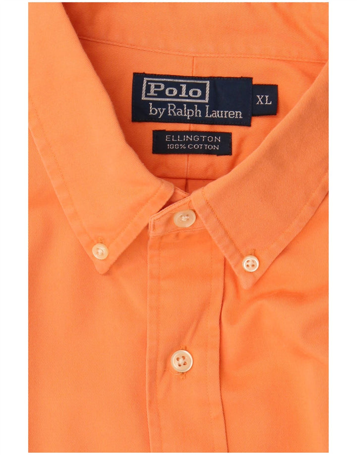 Polo Ralph Lauren Chemise Ellington XL Coton Orange Homme