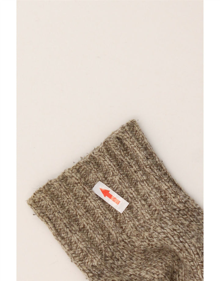 Fat Face Pull Col Ras du Cou Homme Gris Moyen Laine Mouchetée
