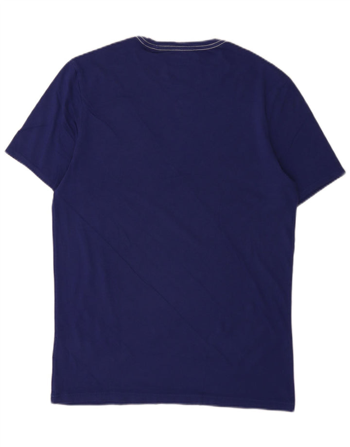Guess T-Shirt Graphique Homme Violet Moyen Coton