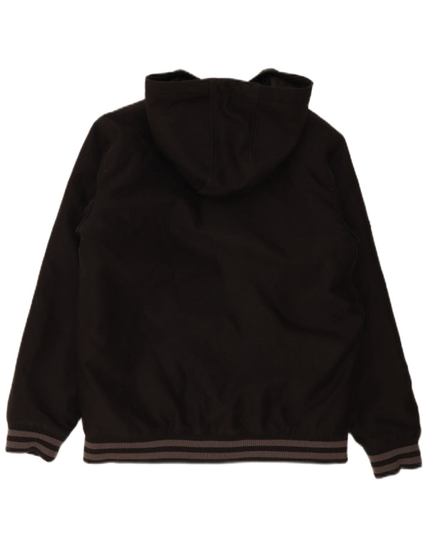 Vans Veste rembourrée à capuche pour homme UK 40 Large Noir