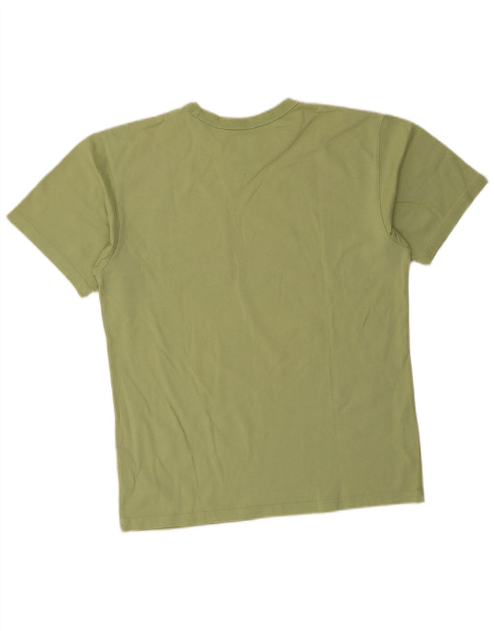 Adidas T-Shirt Homme Vert Moyen Coton