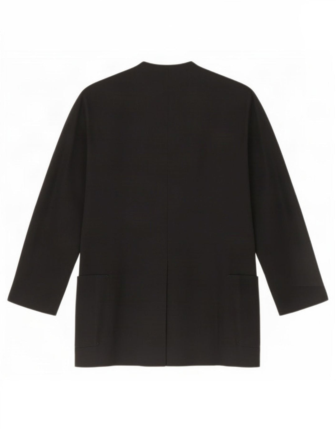 Marella Veste blazer à 4 boutons pour femme UK 12 Noir moyen Laine vierge