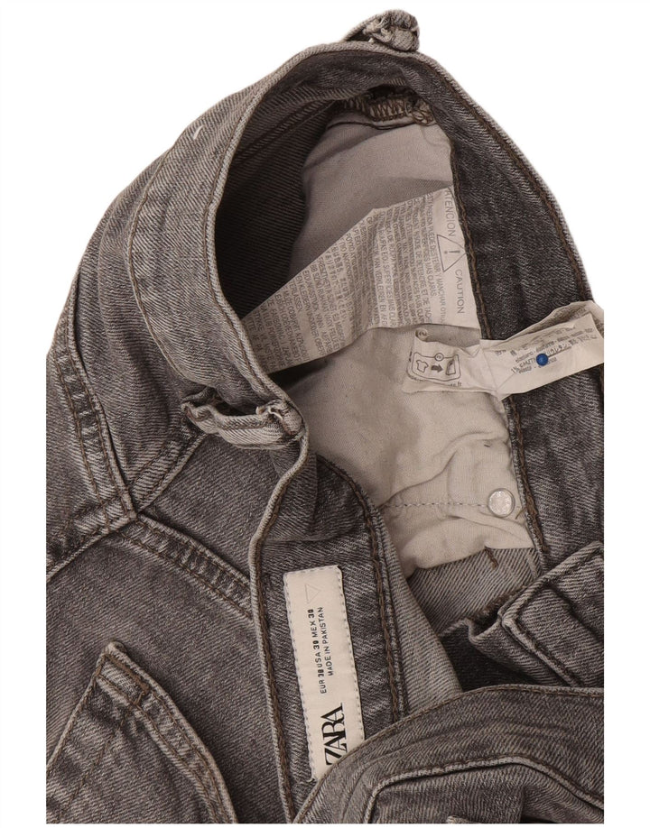 Zara Jean Slim Homme EU 38 Small W30 L29 Gris Coton