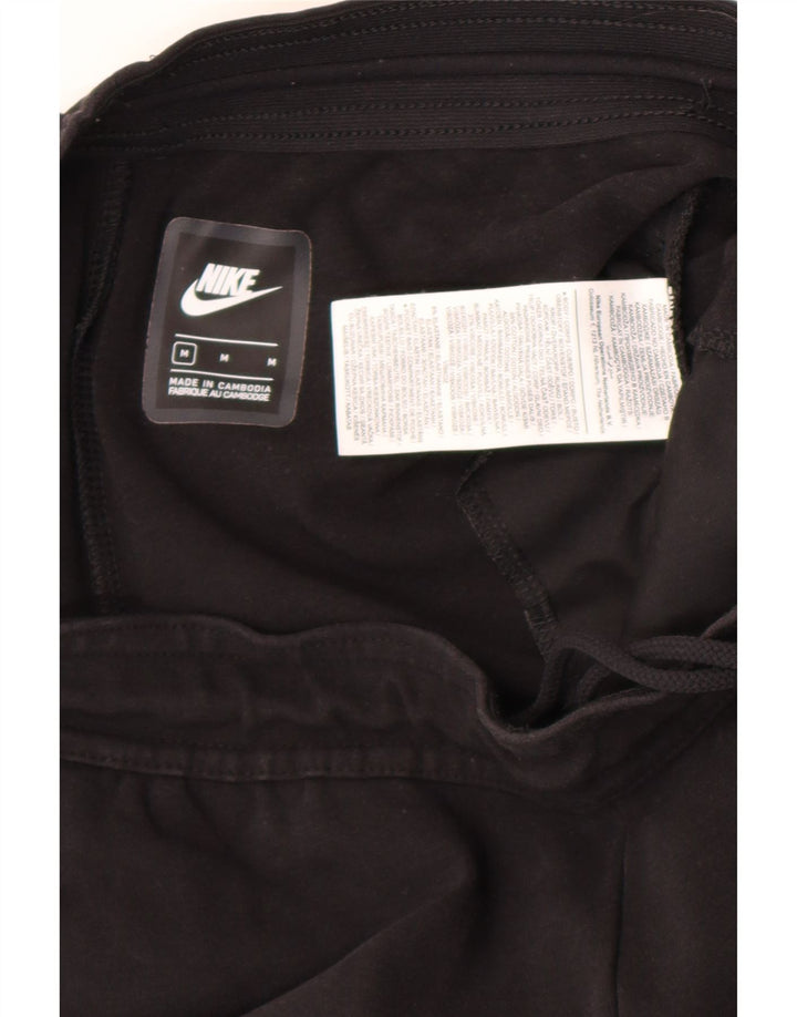 Pantalon de survêtement Nike pour femme UK 14 en coton noir moyen
