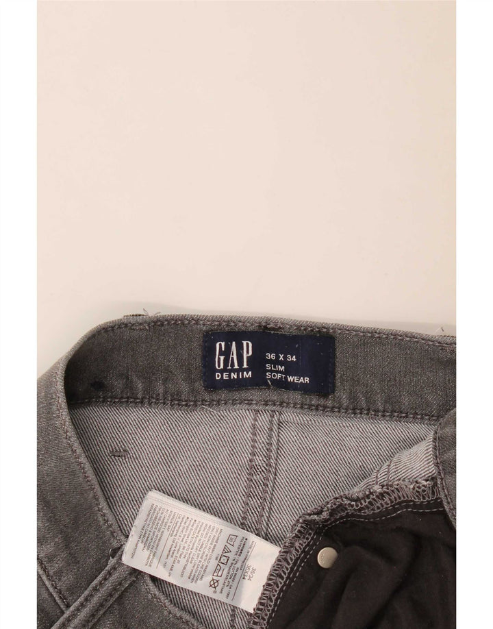 Gap Jean Slim Homme W36 L34 Gris Coton