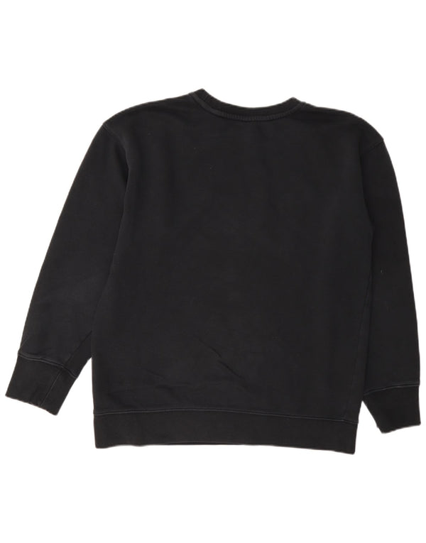 Nike Sweat-shirt Fille 13-14 ans XL Noir Coton
