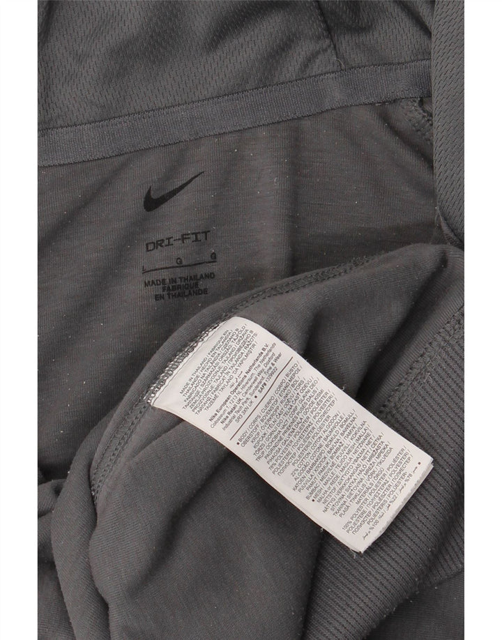 Nike Pull à capuche Paris Saint-Germain pour homme - Grand color block - Gris