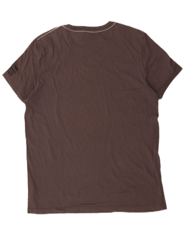 G-Star Homme T-Shirt Top XL Gris Rayé Coton