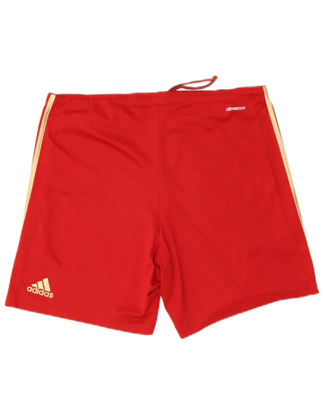 Adidas Short de Sport Climacool Homme Rouge Moyen Polyester
