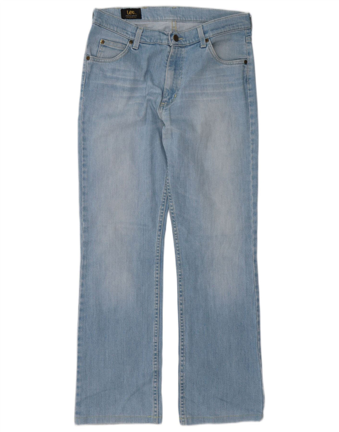 Lee Jean Droit Femme W33 L30 Bleu Coton
