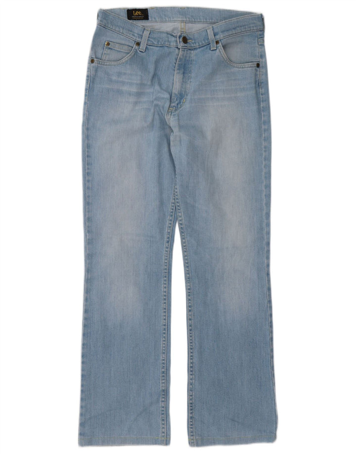 Lee Jean Droit Femme W33 L30 Bleu Coton