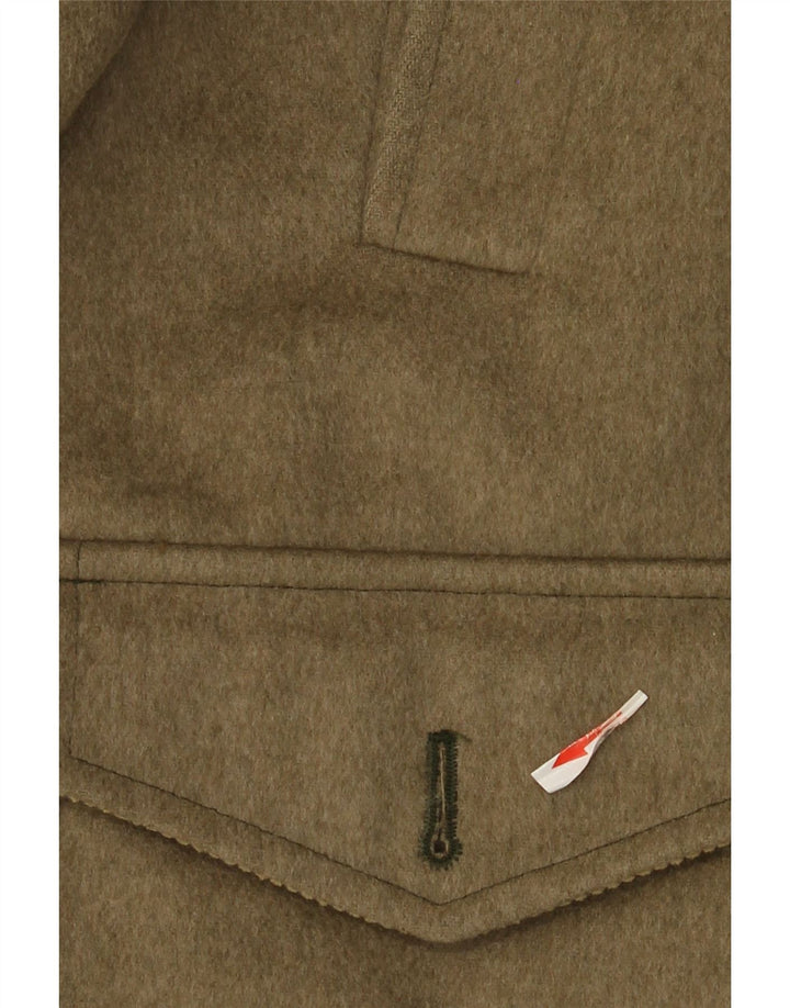 vintage Mens Overcoat UK 40 Grand Kaki