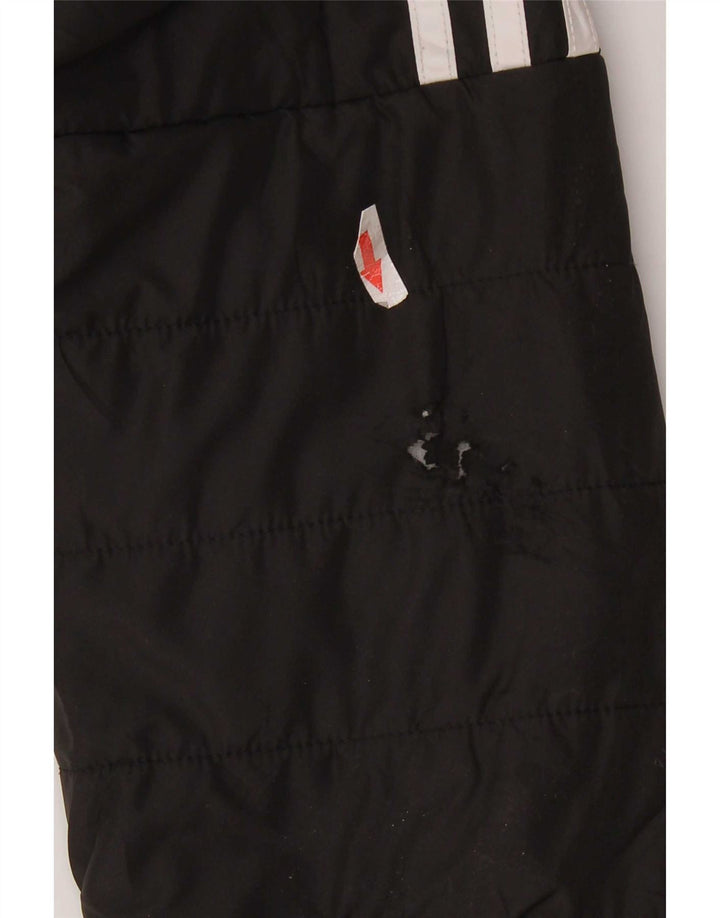Veste matelassée à capuche Adidas Garçon 10-11 ans Noir Moyen Polyester