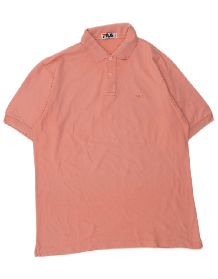 Fila Polo Homme IT 52 Large Rose Coton