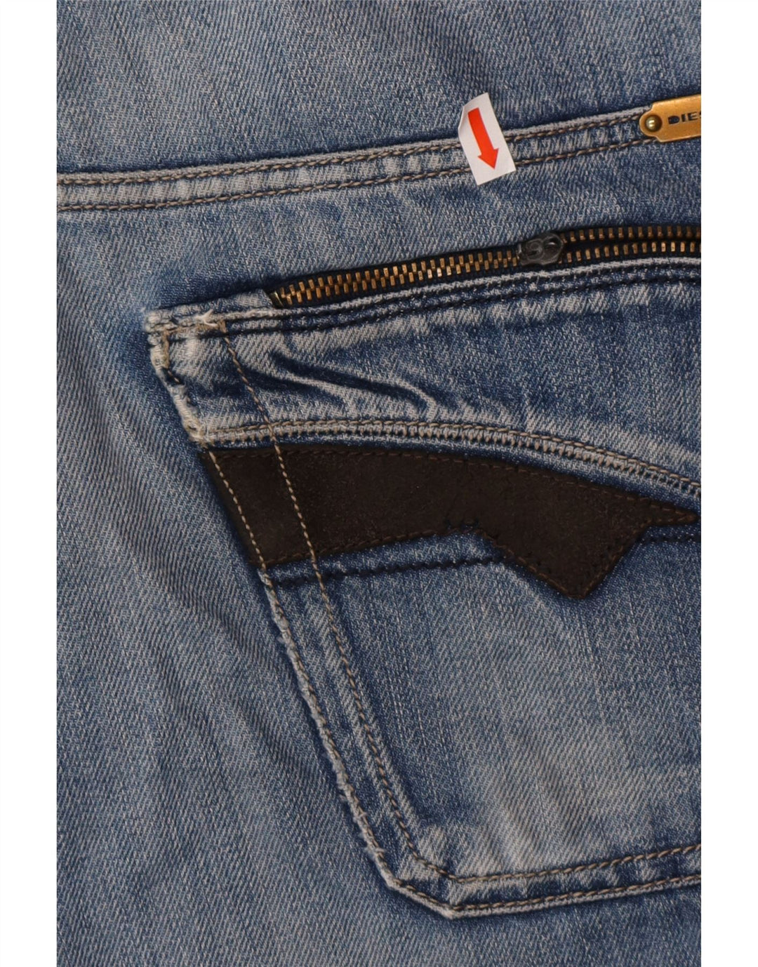 DIESEL Jean Slim Homme W32 L32 Bleu Coton