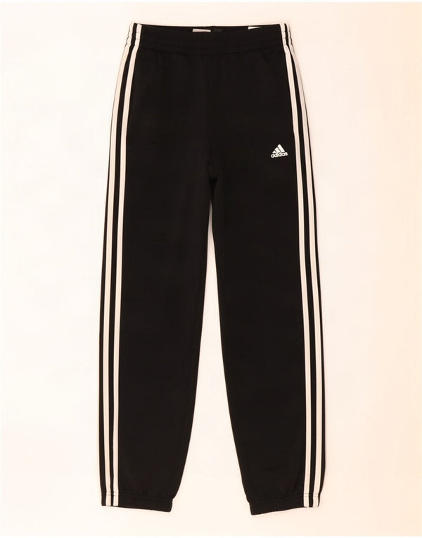 Adidas Pantalon de Survêtement Garçon Joggers 11-12 ans Noir Polyester