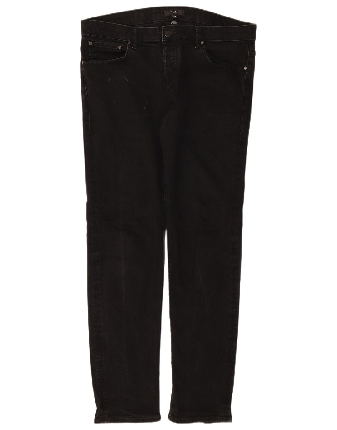 Ted Baker Jean Slim Homme W34 L30 Noir Polyester