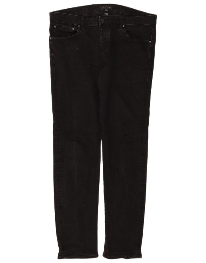 Ted Baker Jean Slim Homme W34 L30 Noir Polyester
