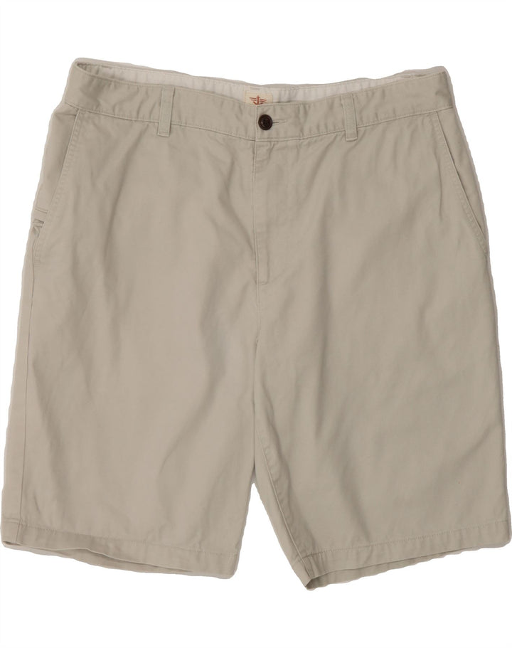 DOCKERS Mens Chino Shorts W36 Large  Grey Cotton Vintage Dockers and Second-Hand Dockers from Messina Hembry 