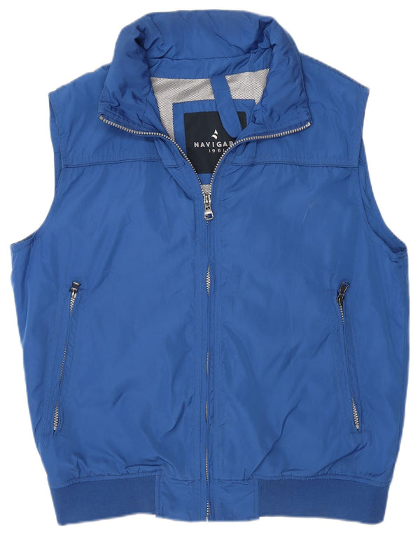 Navigare Gilet à capuche pour homme UK 40 Large Bleu Polyester