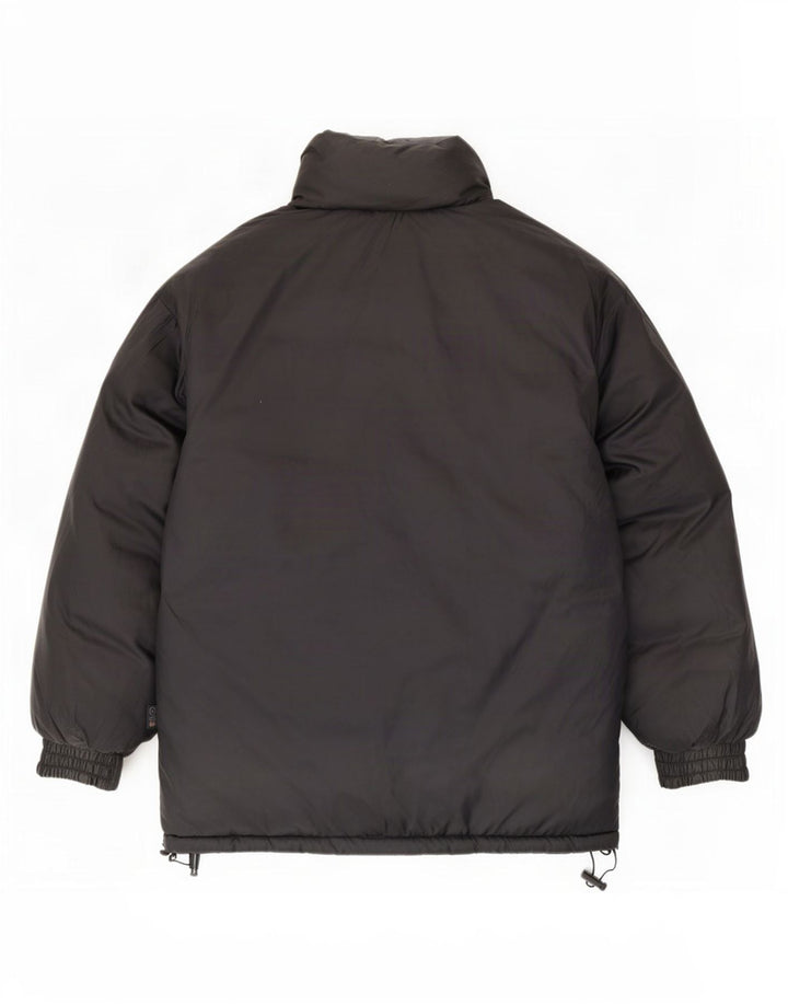 Dream Veste réversible rembourrée pour homme UK 40 Large Noir Nylon