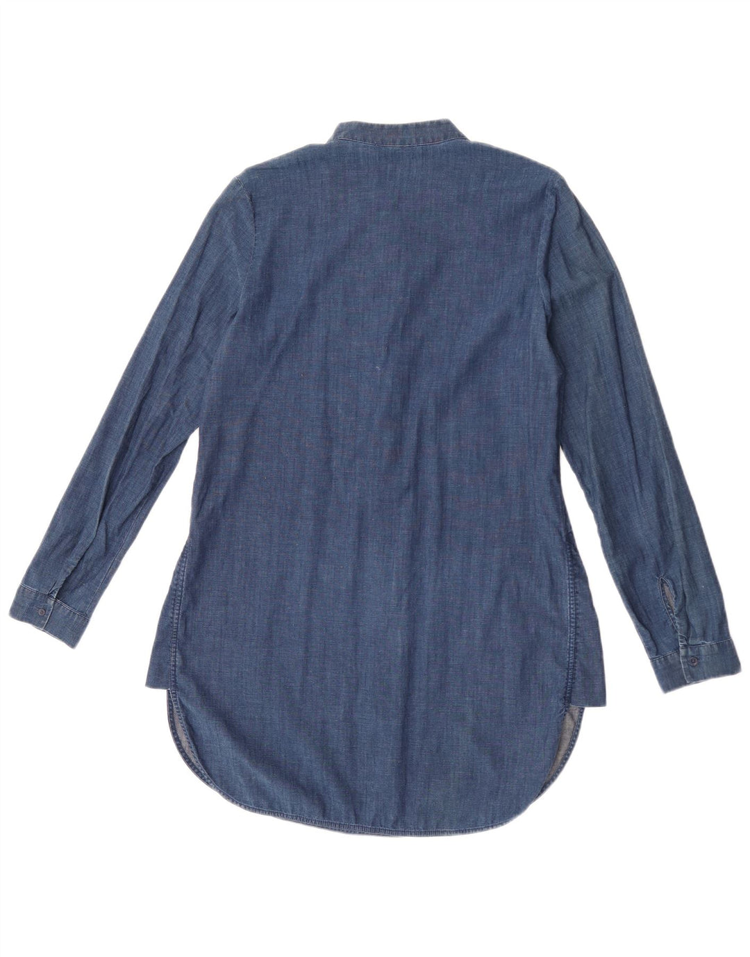 Cos Robe chemise pull femme EU 36 petit bleu coton