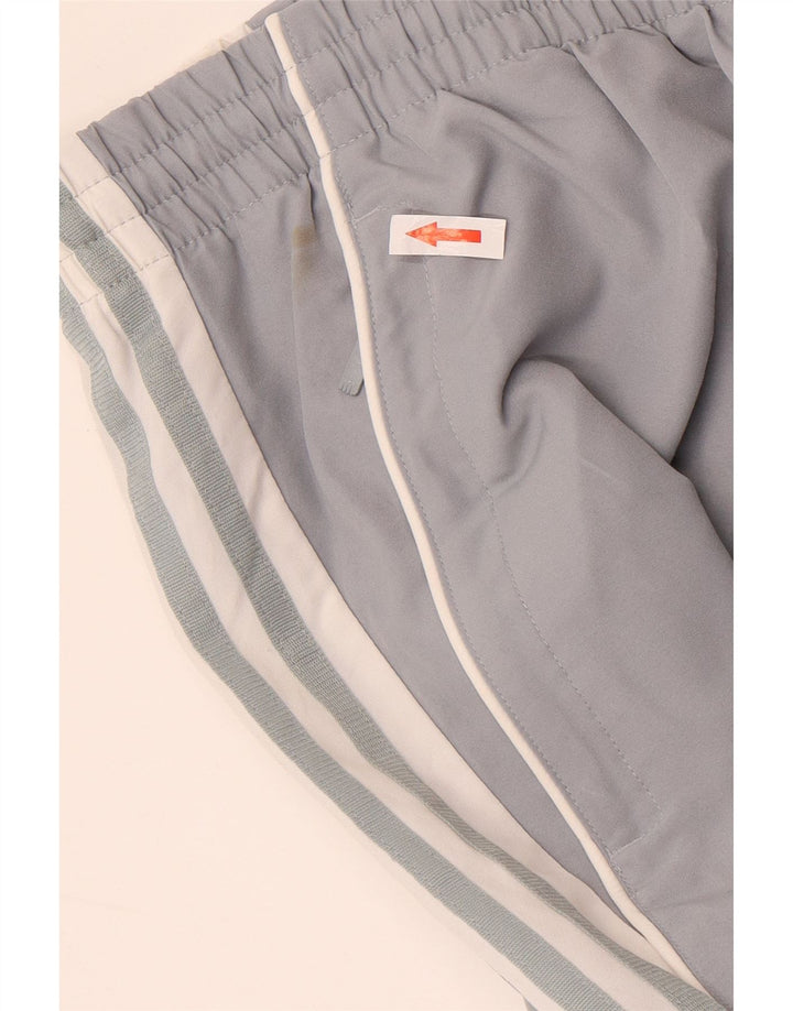 Adidas Pantalon de survêtement pour homme Large Gris Colorblock Polyester