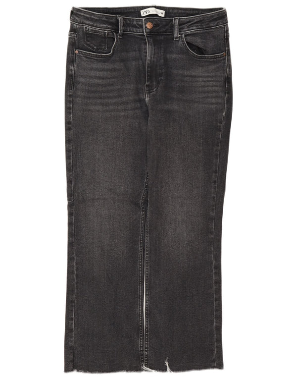 Zara Jean court pour femme EU 40 Medium W30 L26 Gris