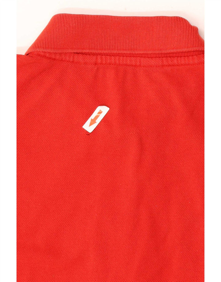Kappa Polo Homme Rouge Moyen Coton