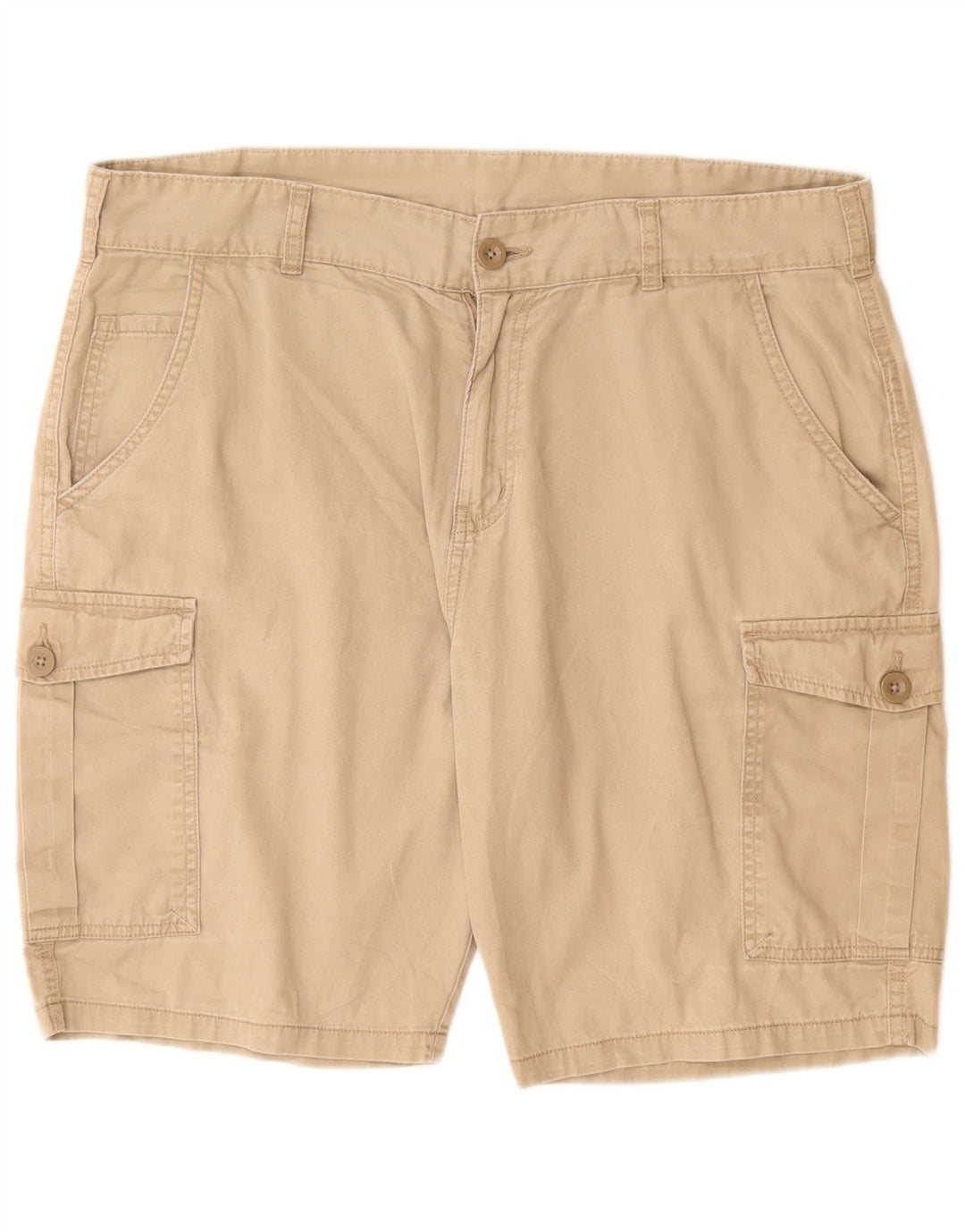 Mountain Warehouse Short cargo pour homme W36 en coton beige Taille L
