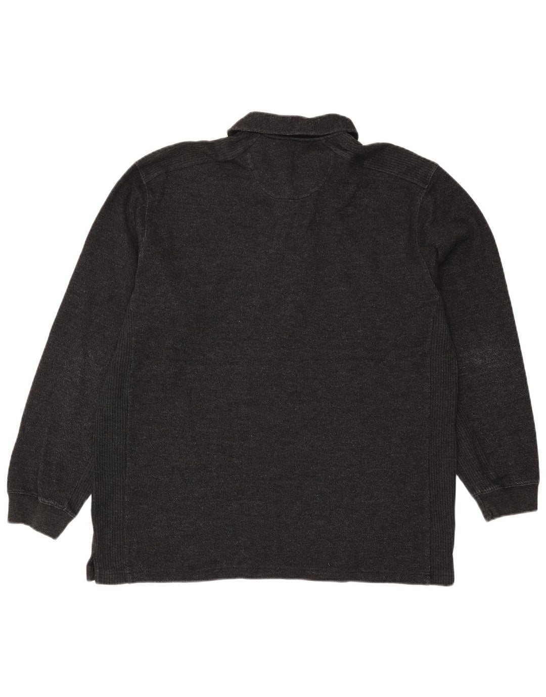 IZOD Polo Homme Manches Longues XL Noir Coton