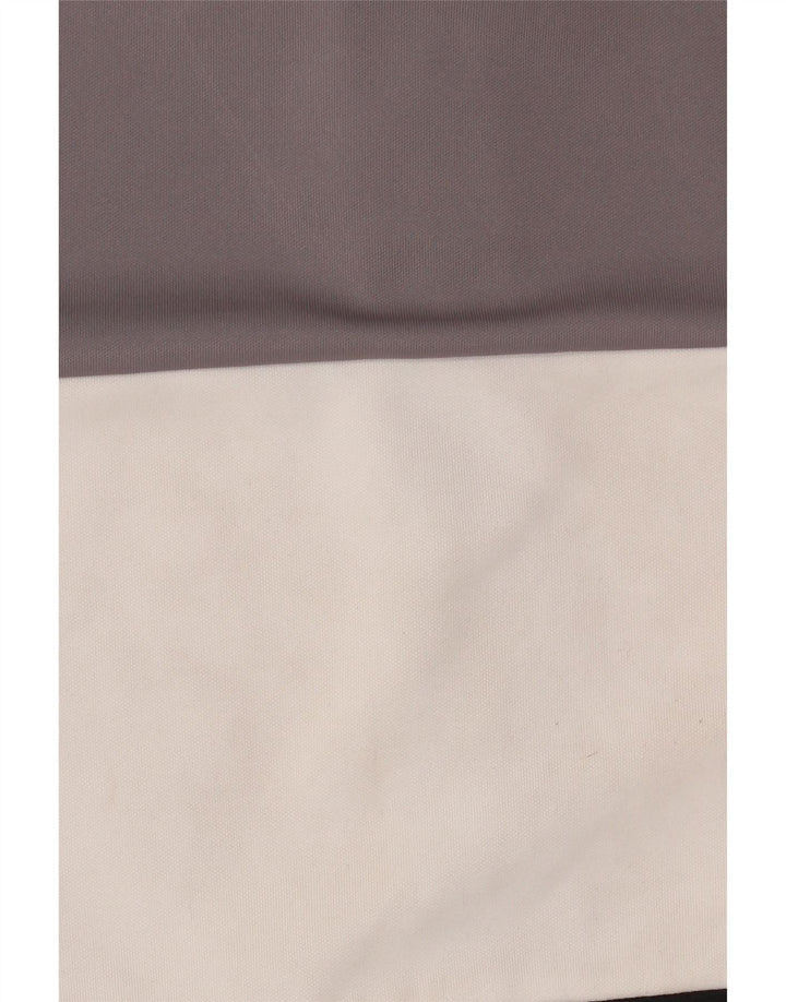 Nike Hommes Dri Fit Survêtement Top Veste Petit Noir Colorblock Polyester