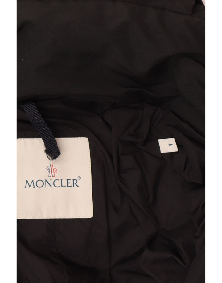 MONCLER Manteau rembourré femme taille 1 petit noir polyester hiver
