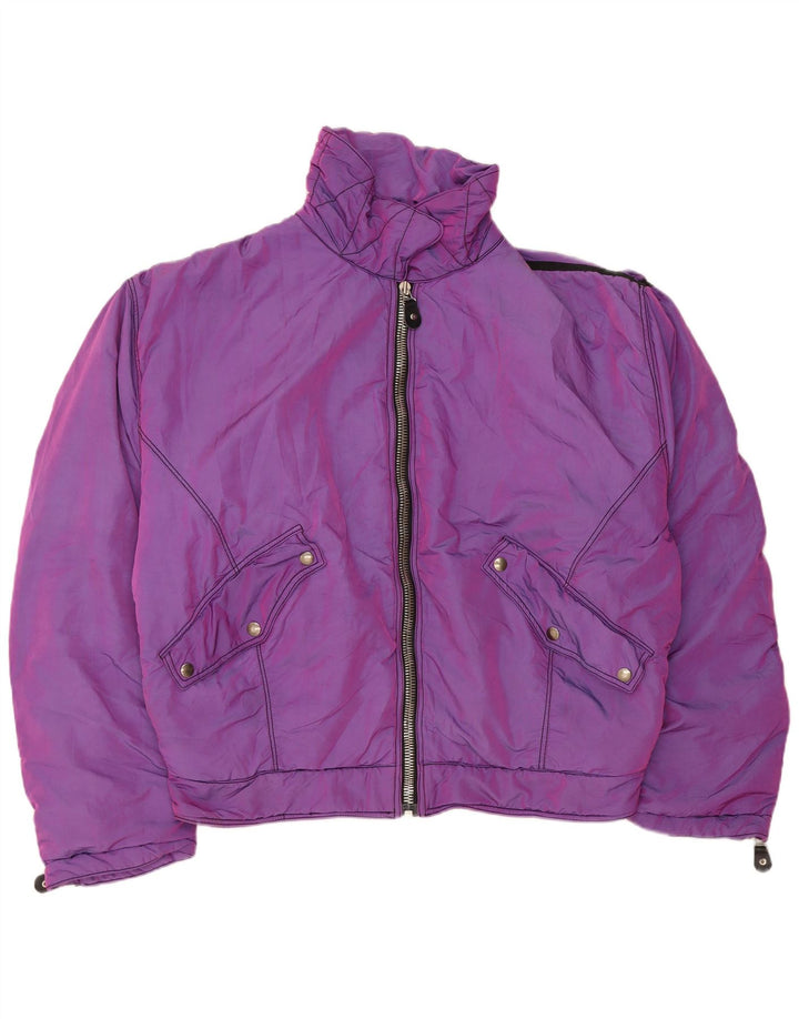 JET SET Veste de ski Air Chute pour femme UK 22 3XL Violet Nylon