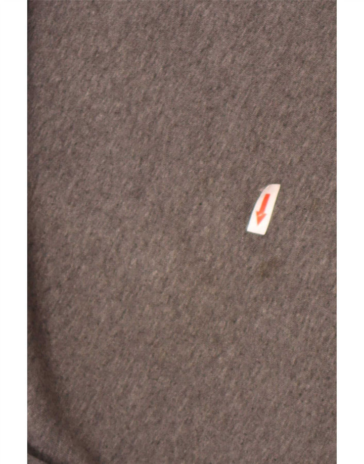 Nike Sweat-shirt pour homme en coton moucheté Gris Taille L