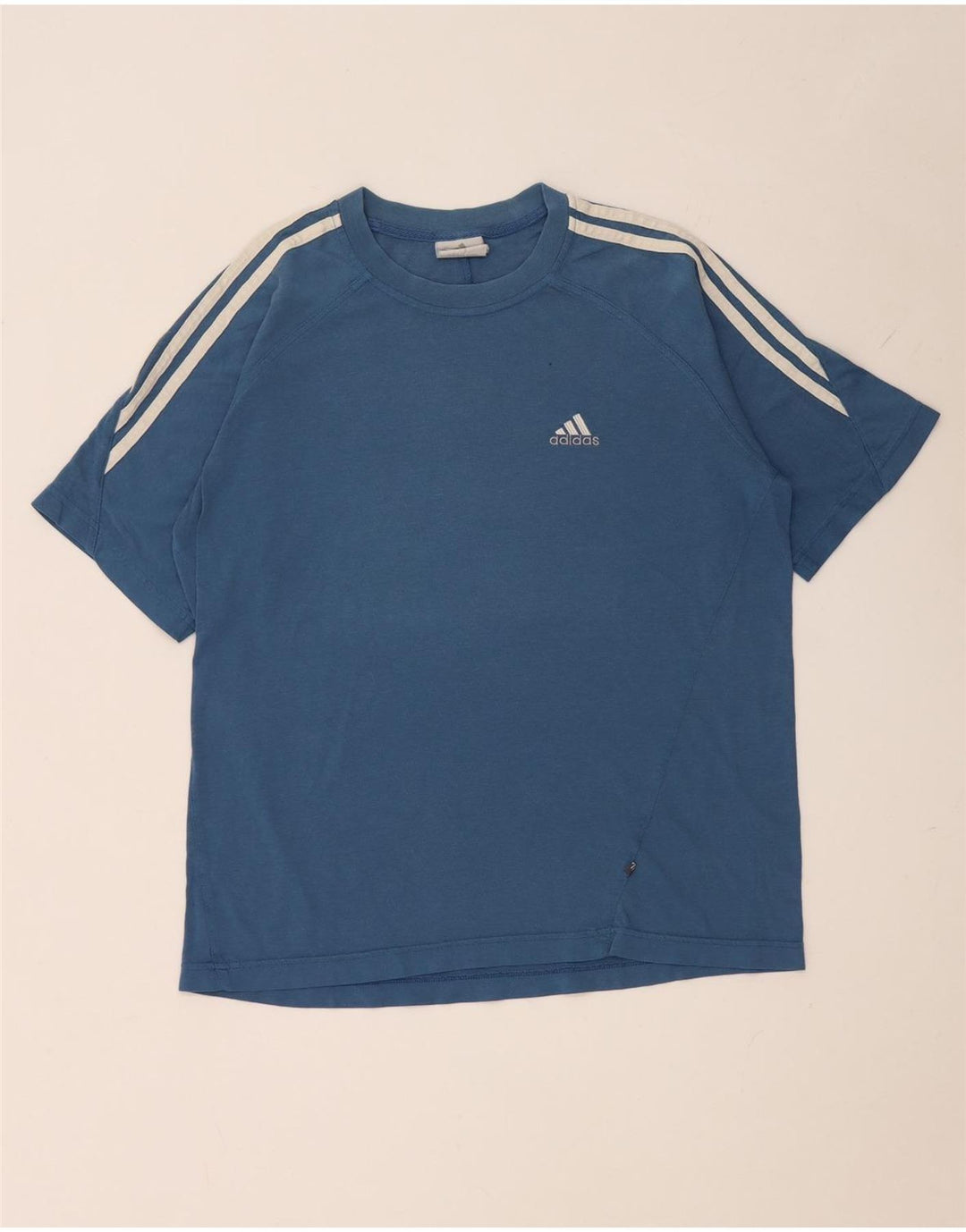 Adidas T-Shirt Homme Haut Petit Bleu Coton