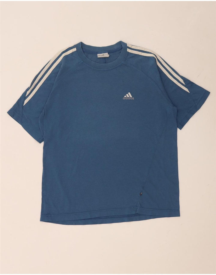 Adidas T-Shirt Homme Haut Petit Bleu Coton