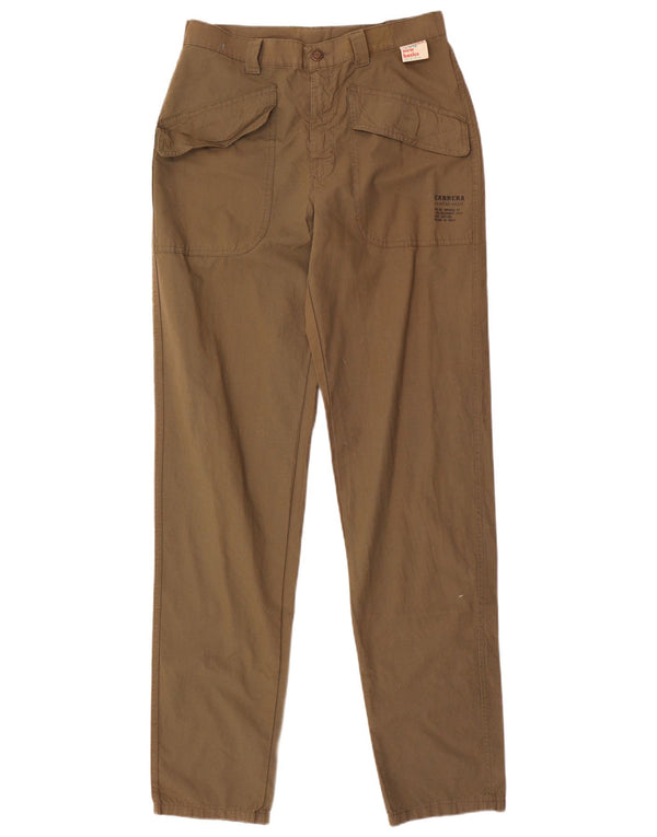 Carrera Pantalon décontracté taille haute 758 pour femme IT 46 Large W30 L35 Kaki