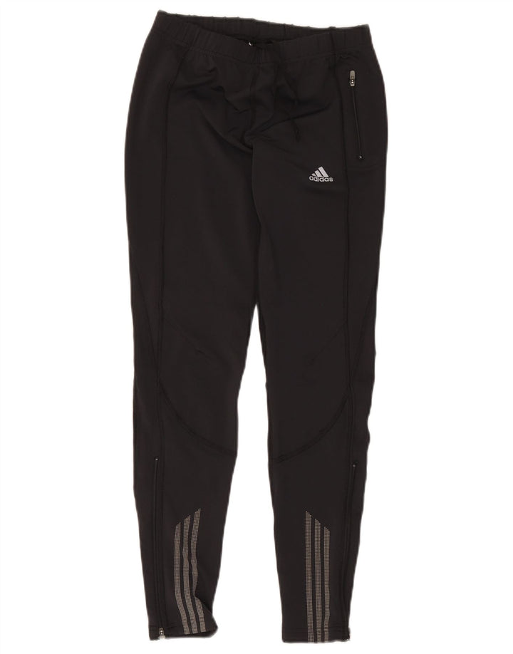 Adidas Pantalon de survêtement Climacool pour femme UK 14 Medium Noir Polyester