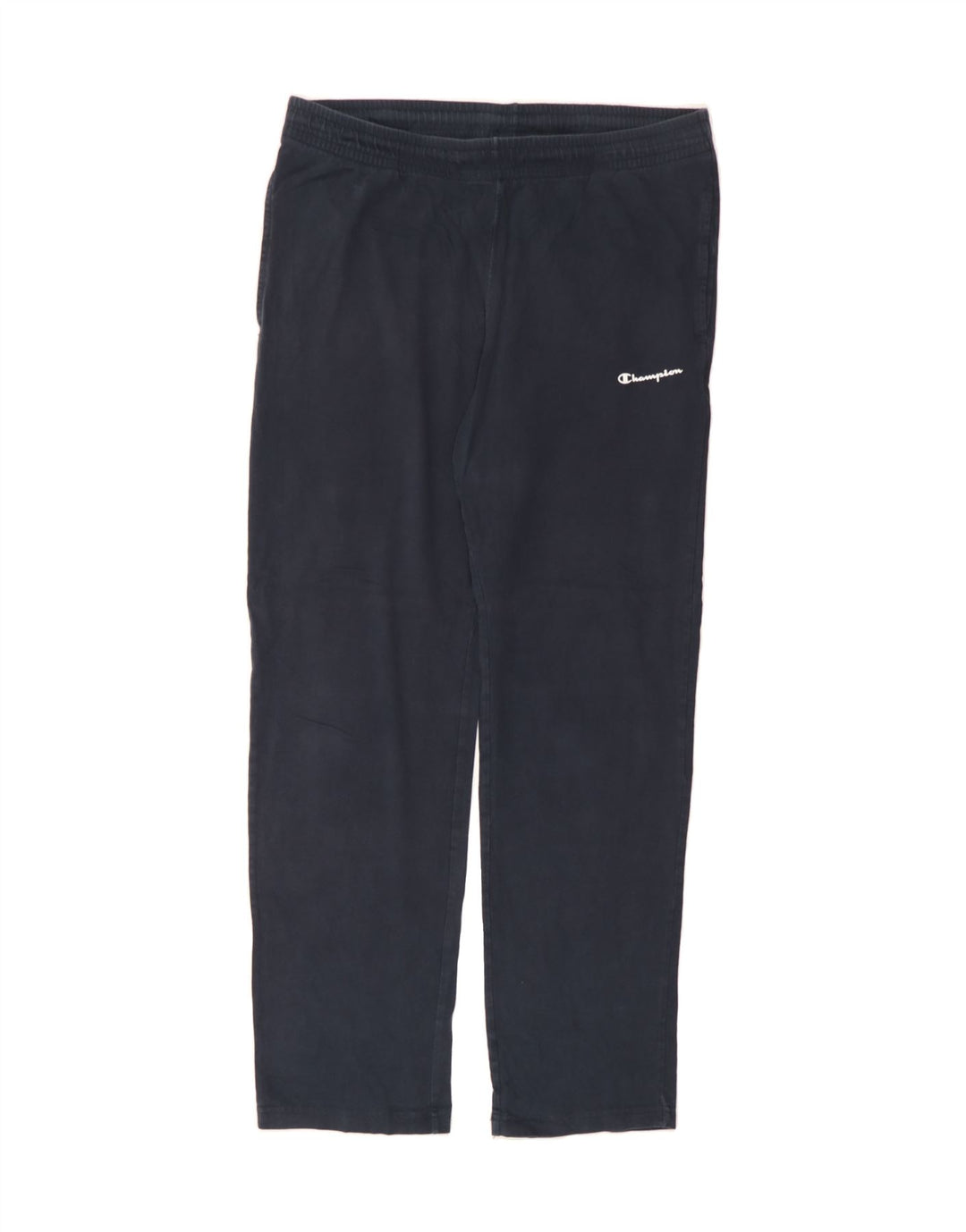 CHAMPION Mens Tracksuit Trousers Large  Navy Blue Cotton Vintage Champion and Second-Hand Champion from Messina Hembry 