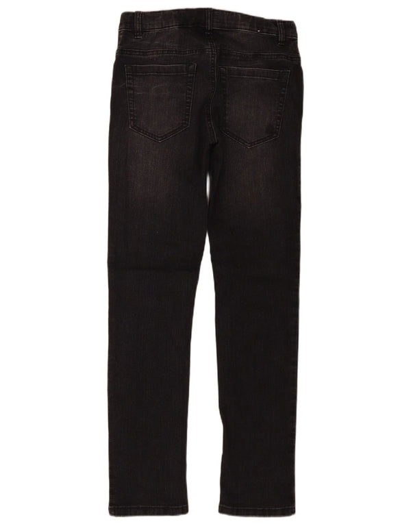 Benetton Jean Slim Garçon 11-12 ans 2XL W28 L30 Gris Coton