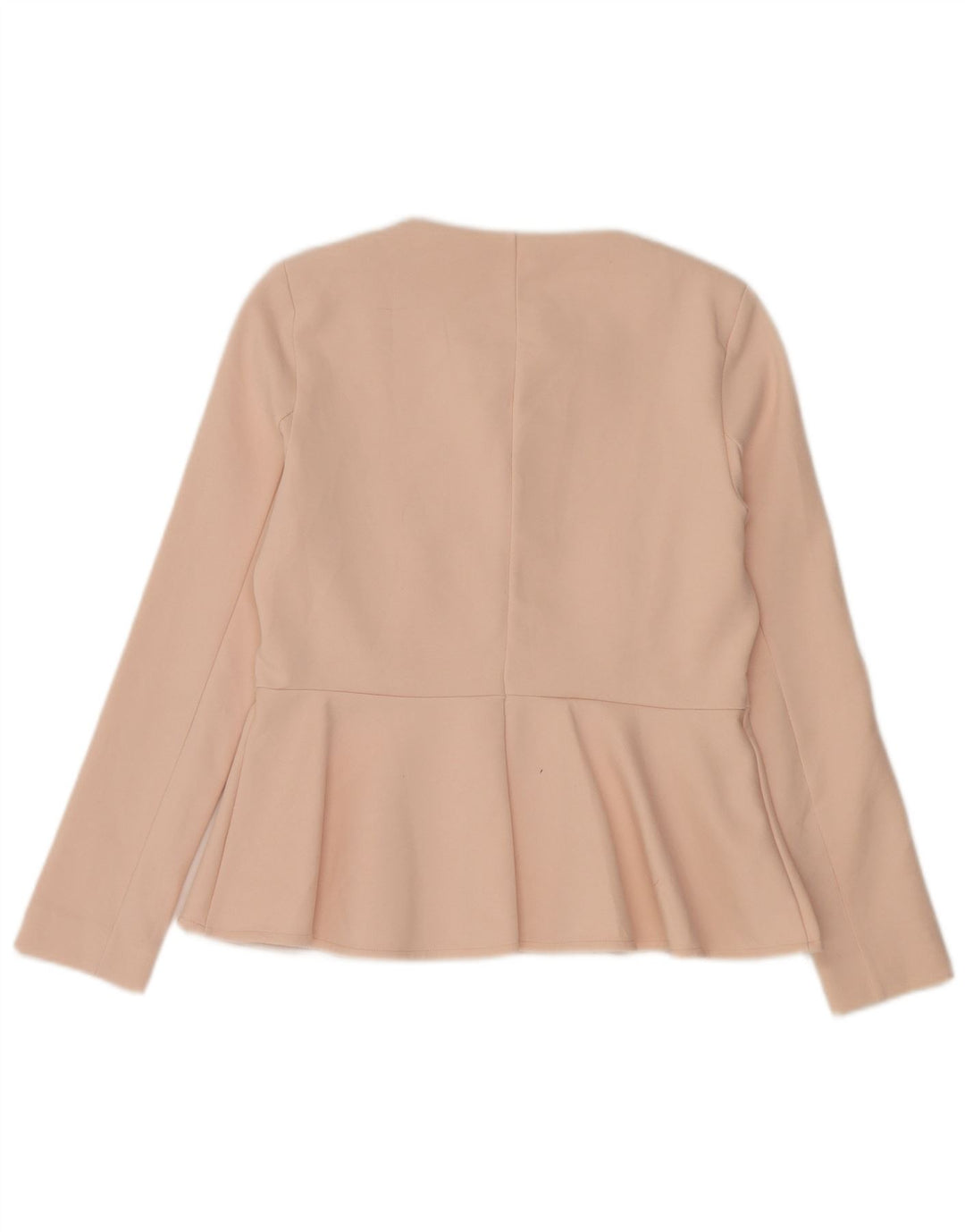 Topshop Veste blazer zippée pour femme UK 14 Large Rose Polyester