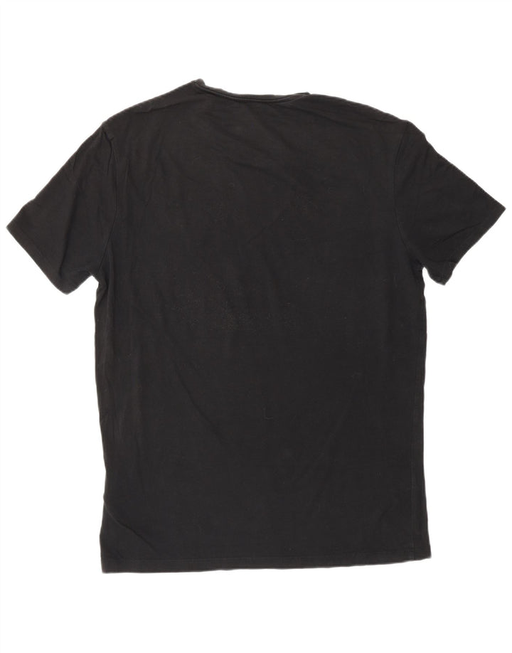 Guess T-Shirt Homme Haut Large Noir Coton